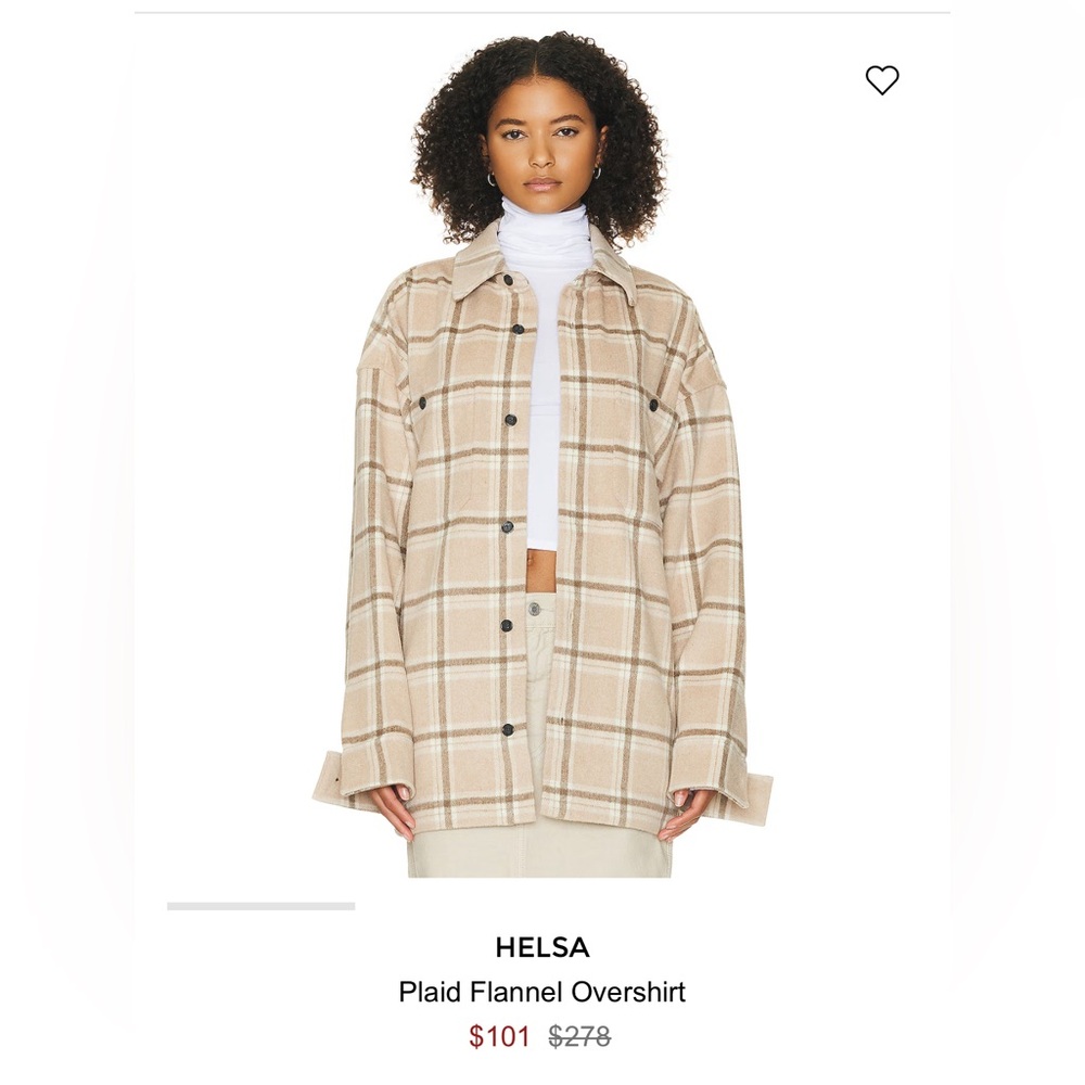 HELSA Plaid Tan Women's Jacket